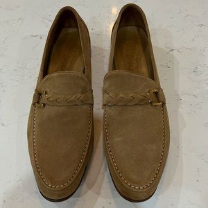 Salvatore Ferragamo Slip On Braid Loafers Men’s Size 12 D